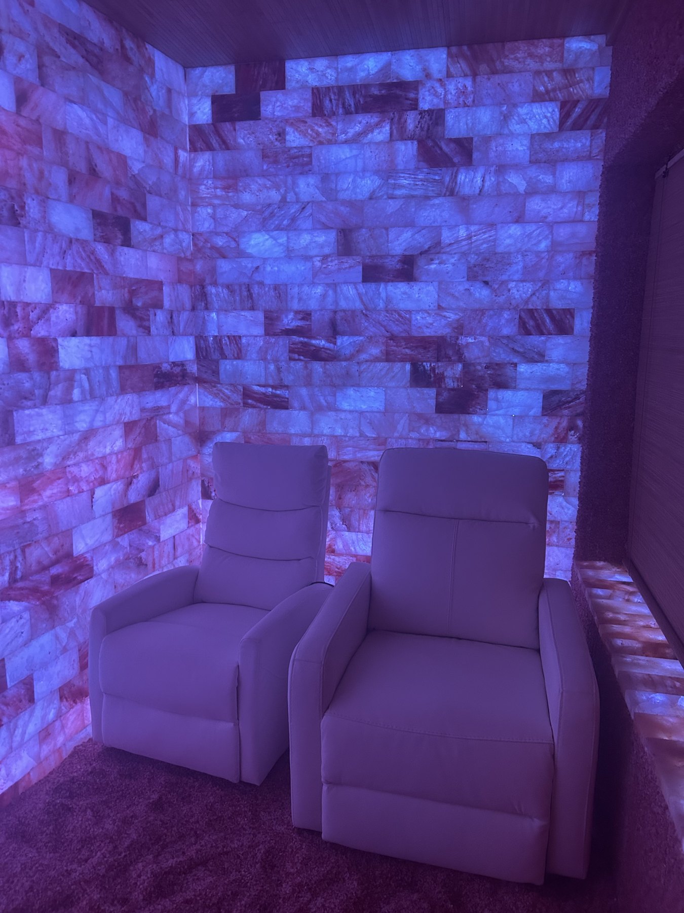Salt room seating